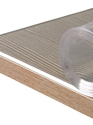 Beautex Clear 2mm Glass Film with Bevelled Edge, Transparent Table Cover, Table Protector, Made in Germany, Choice of Sizes (Customisable)